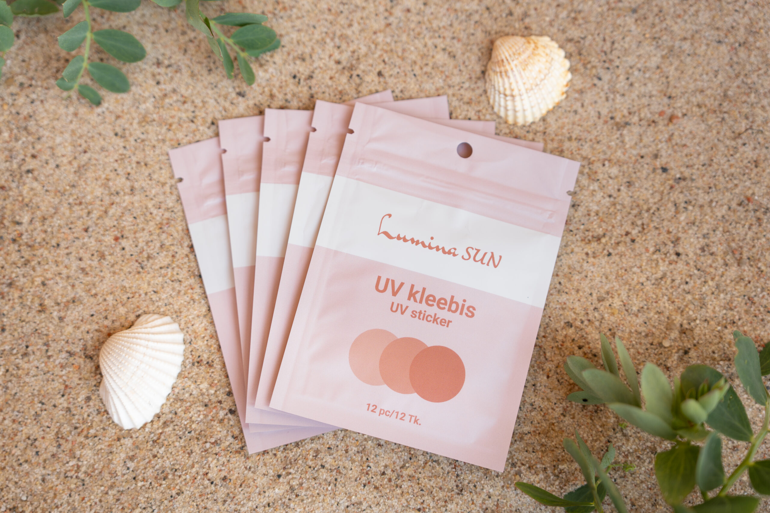 SunGlow UV-indikaatorkleebis 60tk